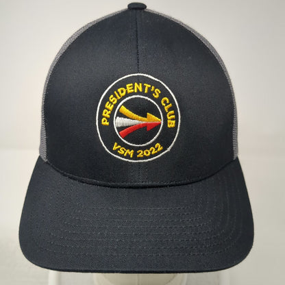 Pacific Headwear Trucker Hat Black OSFM President's Club VSM 2022 Mesh Snapback