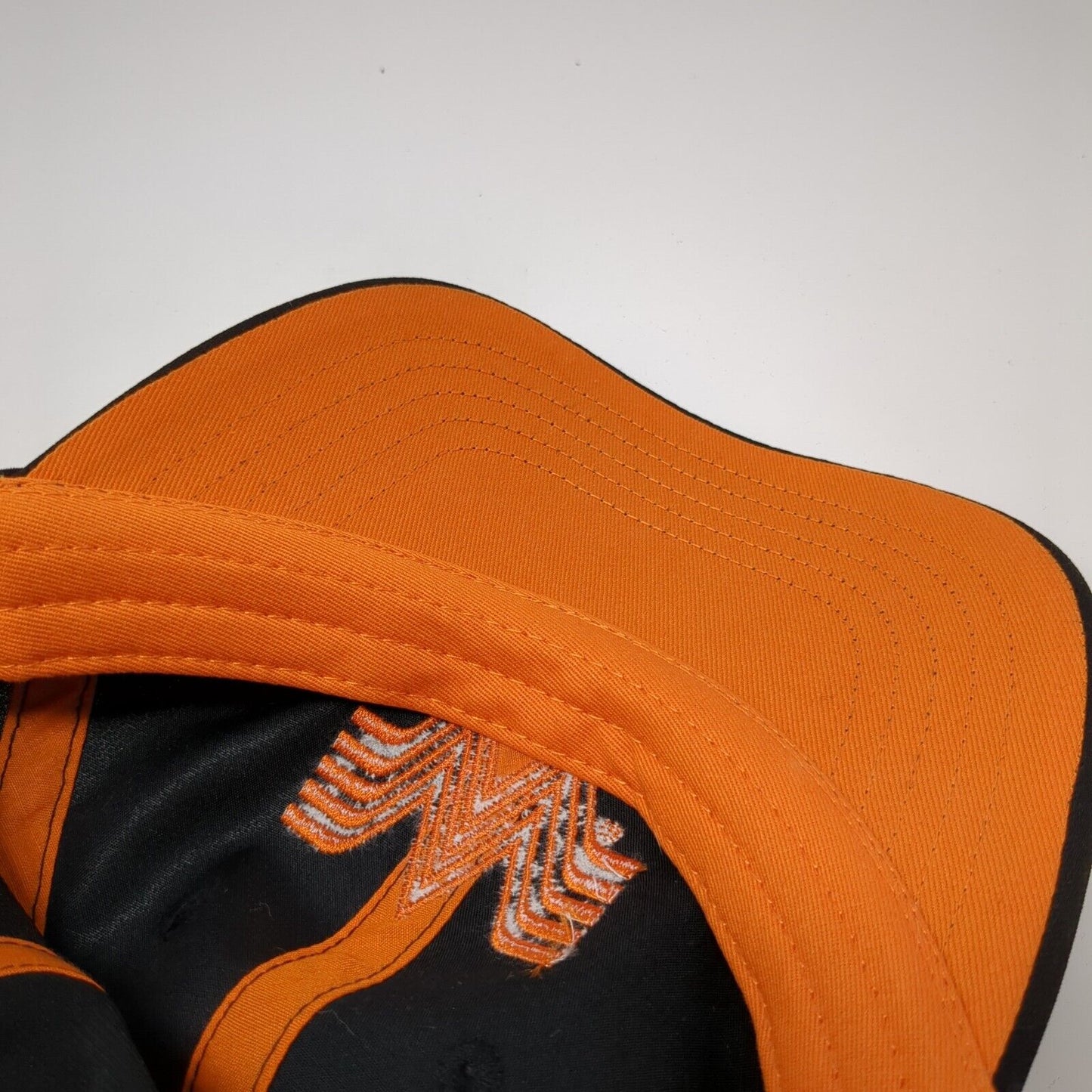 Whataburger Strapback Hat Black One Size Adjustable Embroidered 6 Panel