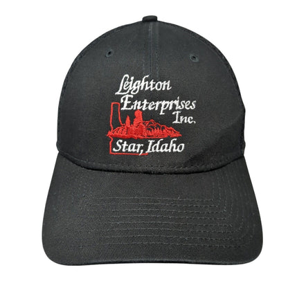 Leighton Enterprises Inc. Star Idaho Fitted Hat Black M/L New Era