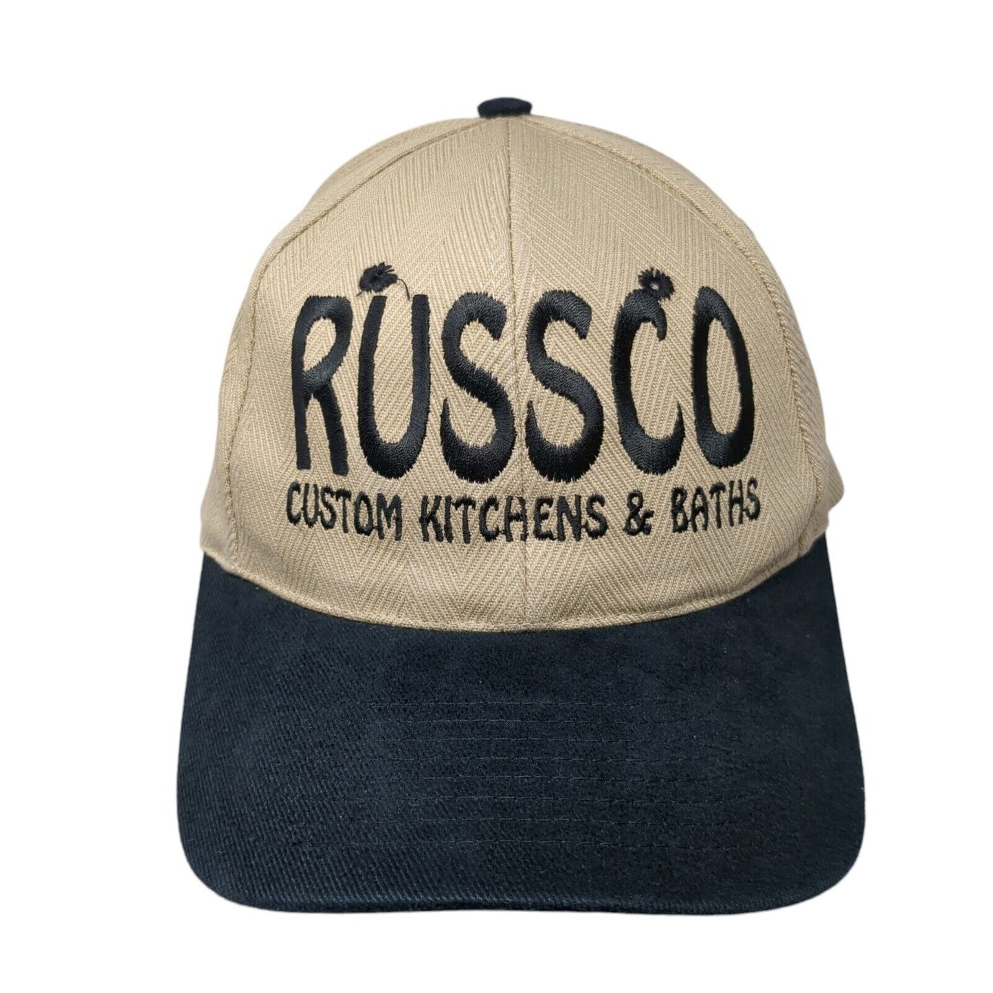 Russco Custom Kitchens & Baths Slideback Hat Tan One Size Adjustable
