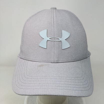 Under Armour Fitted Hat Gray L/XL Classic Fit Lightweight Cool Switch