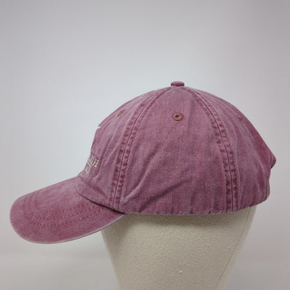 Conserve Wildlife Foundation of New Jersey Slideback Hat Red OS Adjustable Adams