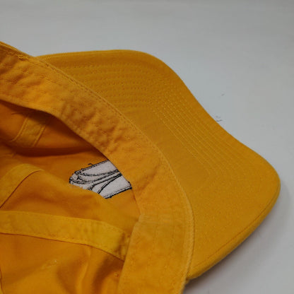 American Needle Men's Slideback Hat Yellow Adjustable Embroidered Blackwolf Run