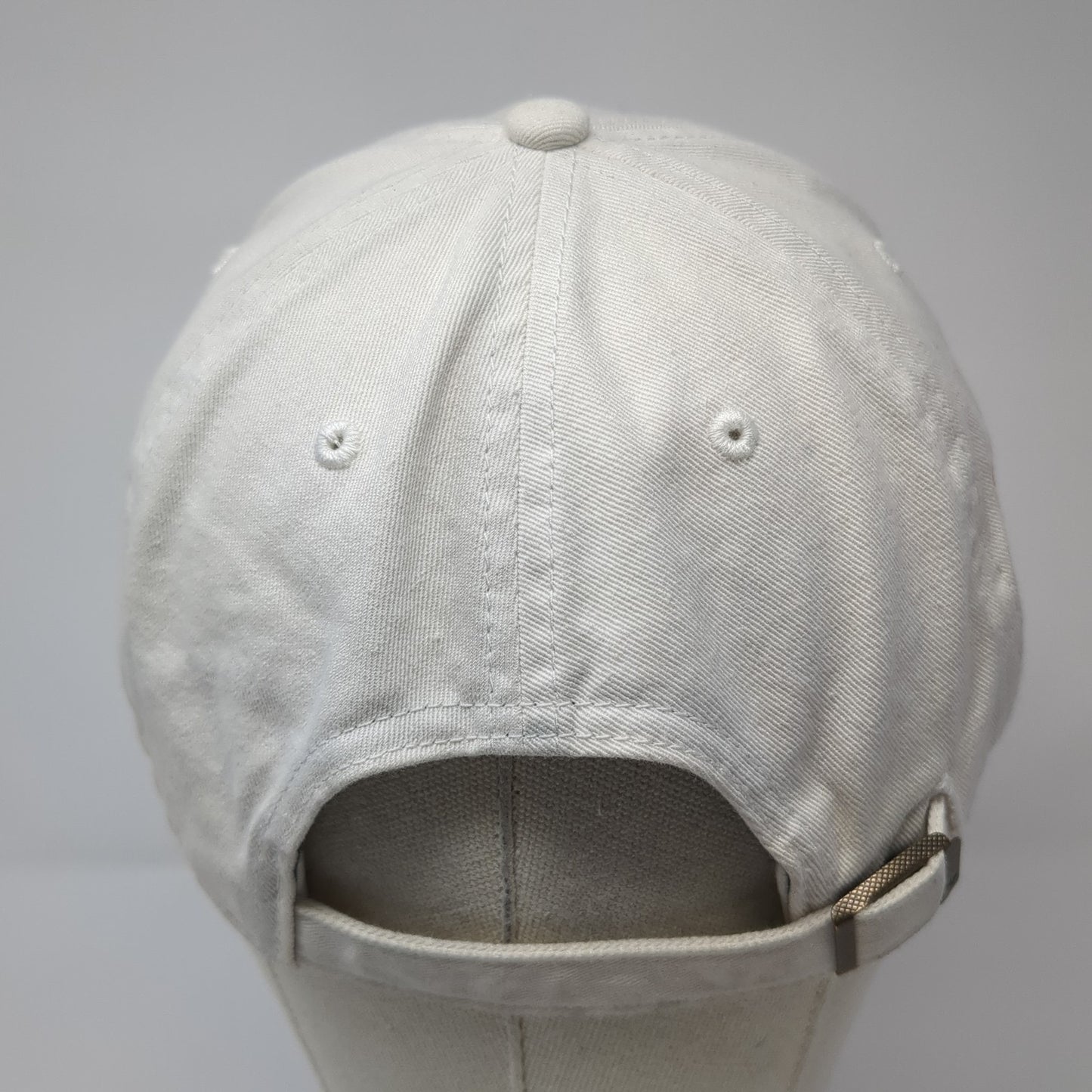 Barstool Slideback Baseball Cap White One Size Adjustable Patriotic '47 Brand