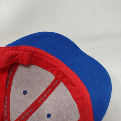 Premium Headwear Snapback Hat Multicolor One Size Adjustable Colorlock Blank