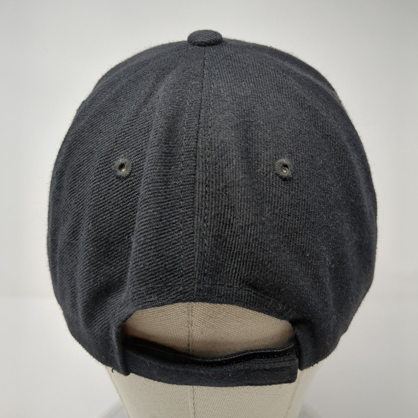 The Country Cafe Strapback Hat Black One Size Adjustable 6 Panel Decky