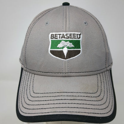 OTTO Gray Baseball Cap One Size Betaseed Sugar Beet Patch Strapback Cotton Hat