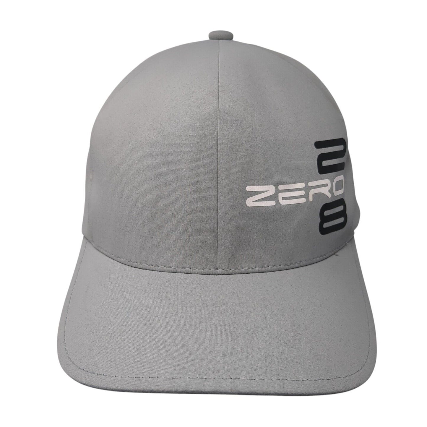 Zero 28 Fitted Hat Gray L/XL Flexfit Delta Solid 6 Panel Port Authority