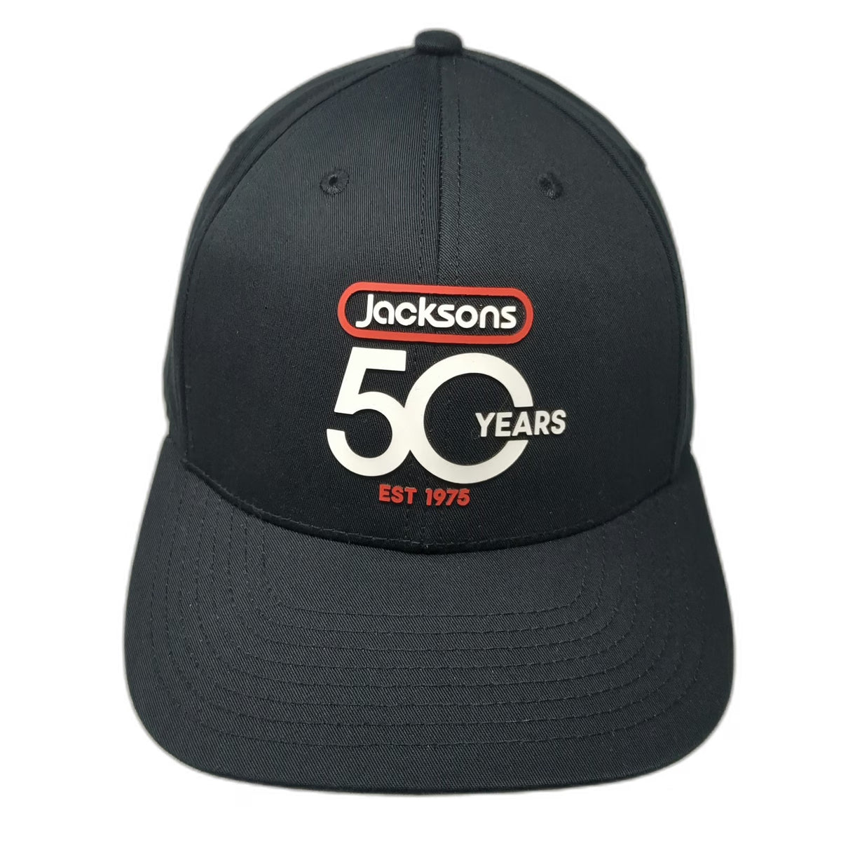 Richardson Snapback Black One Size Hat Jacksons 50 Years Anniversary EST 1975