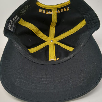 Harry Potter Baseball Cap Black One Size Hufflepuff Badger Logo Embroidered Hat