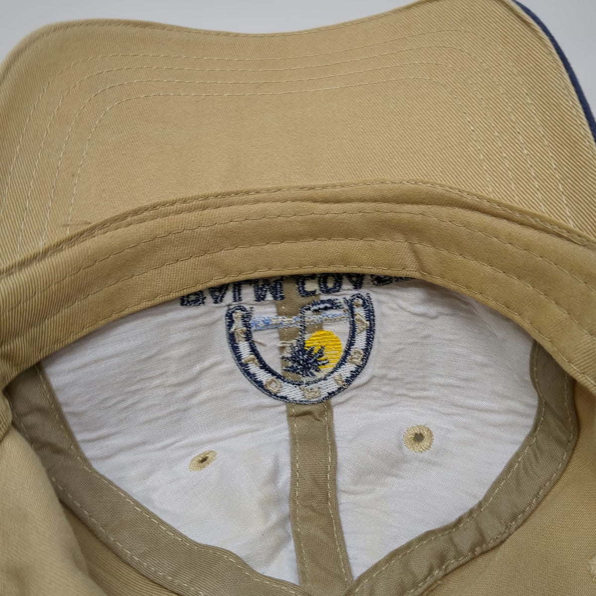 Sherry Palm Coast Florida 1999 Baseball Cap Beige One Size Strapback Cotton Hat