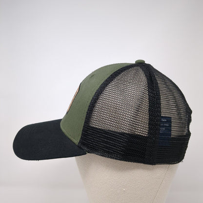 Fish Cork Patch Snapback Trucker Hat Multi One Size Mesh Back George