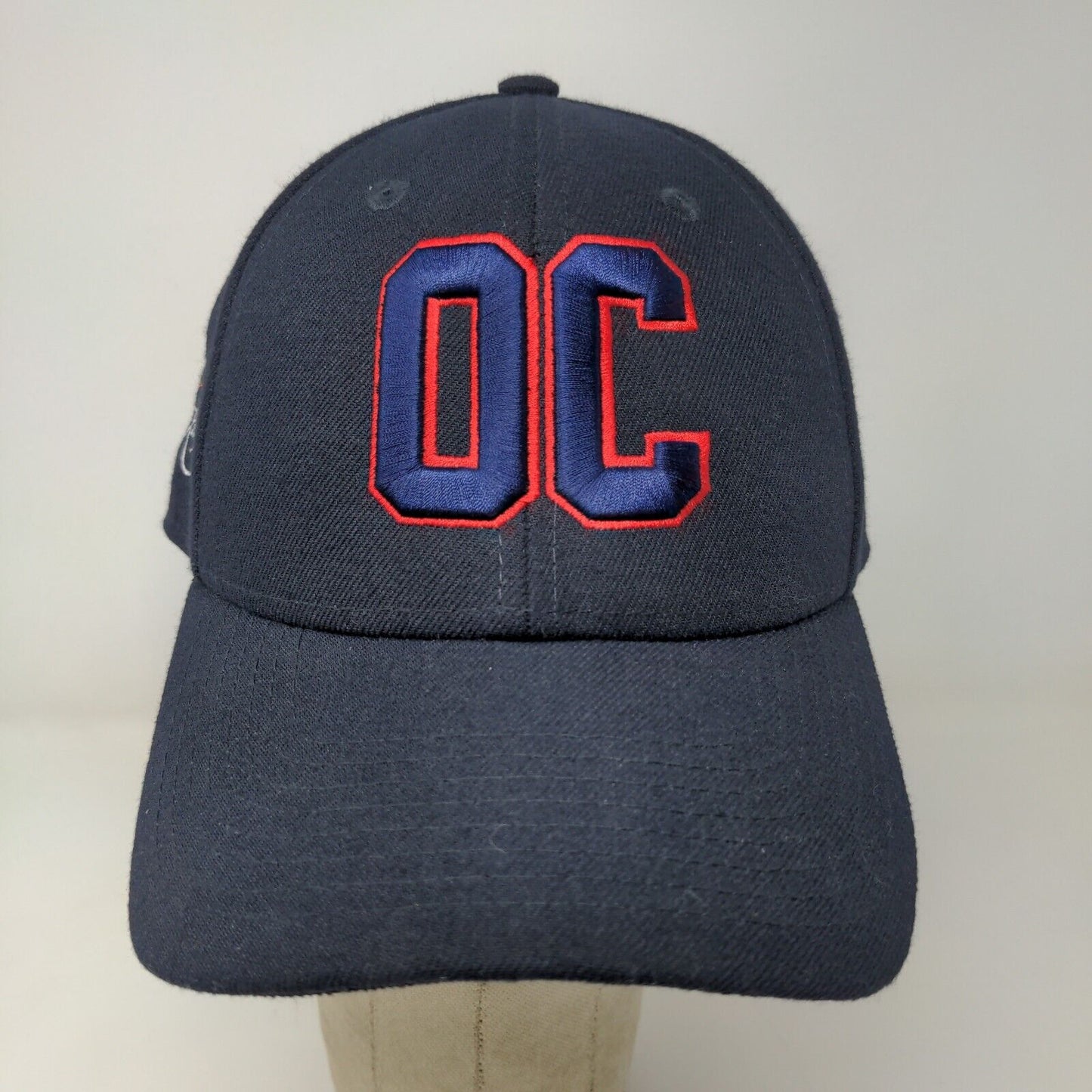 New Era Men's Strapback Hat Blue OSFM Embroidered OC Ocean Course Logo