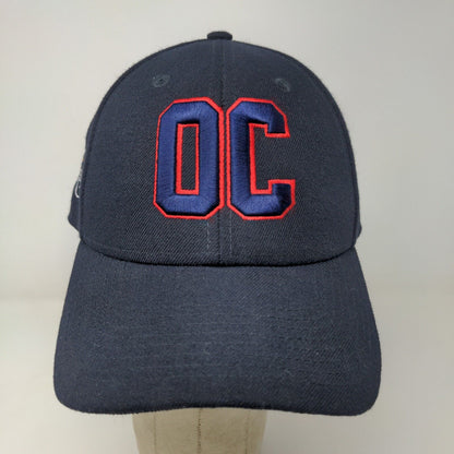 New Era Men's Strapback Hat Blue OSFM Embroidered OC Ocean Course Logo