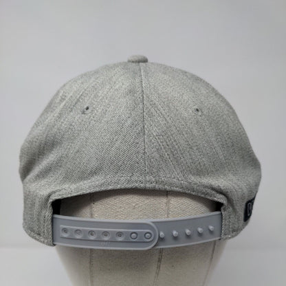Roots Snapback Hat Gray One Size Adjustable Embroidered 110 Flexfit Tech Yupoong
