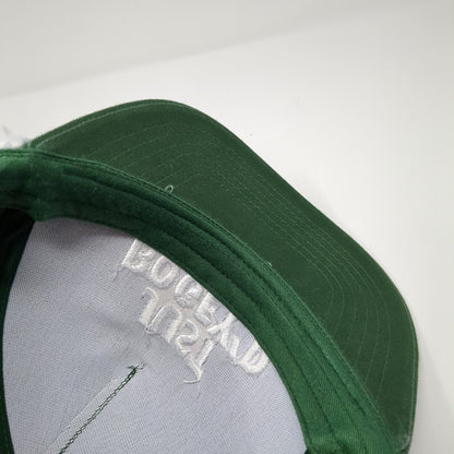 Just Bogey'd Snapback Rope Hat Green One Size Adjustable Green Goat