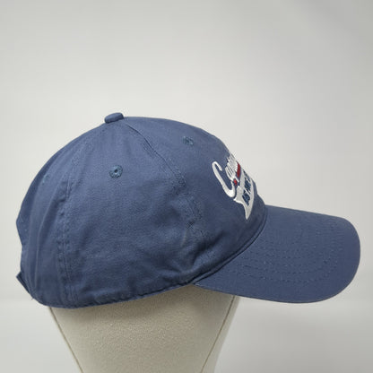 Captain Hook's Big Pine Key Strapback Hat Blue One Size Adjustable Ouray