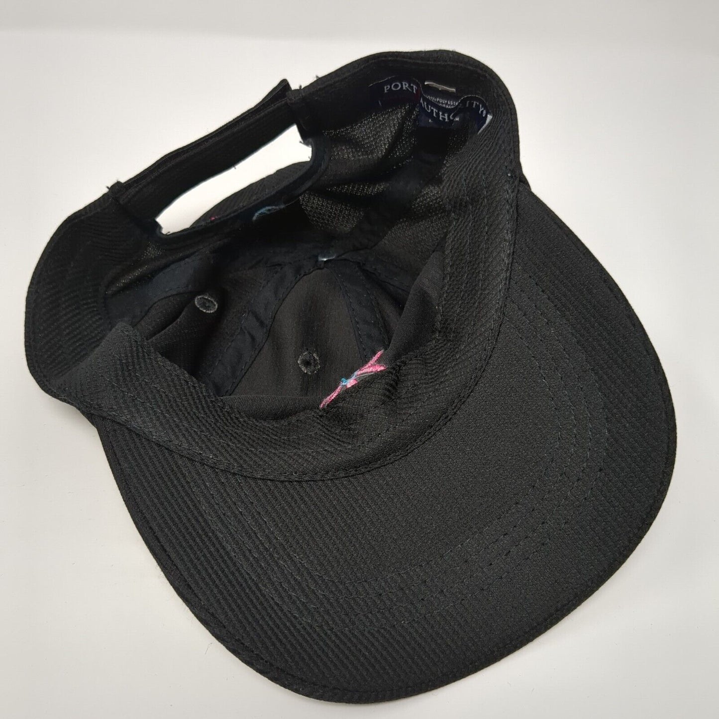Feelin' Groovy Strapback Hat Black One Size Embroidered Port Authority