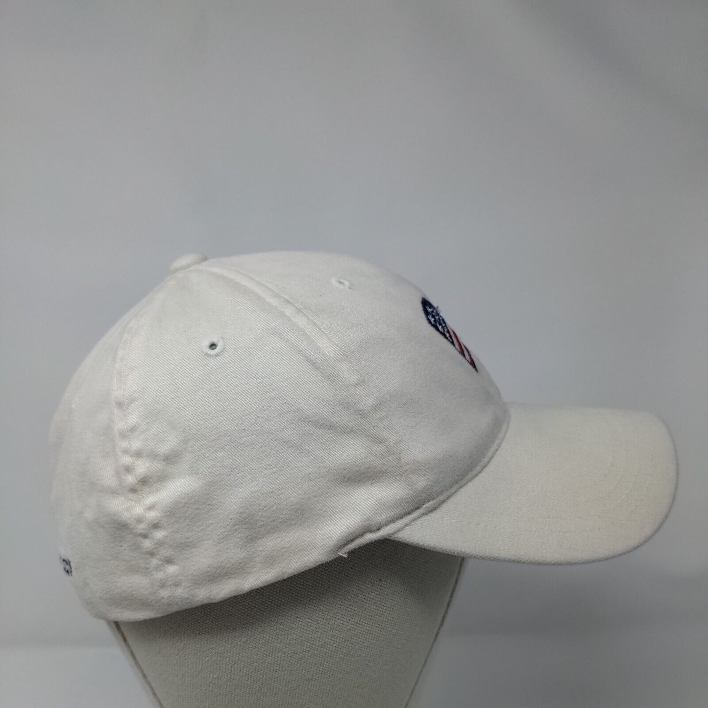 Flag Wrightsock Fitted Hat Tan One Size Embroidered 6 Panel Imperial