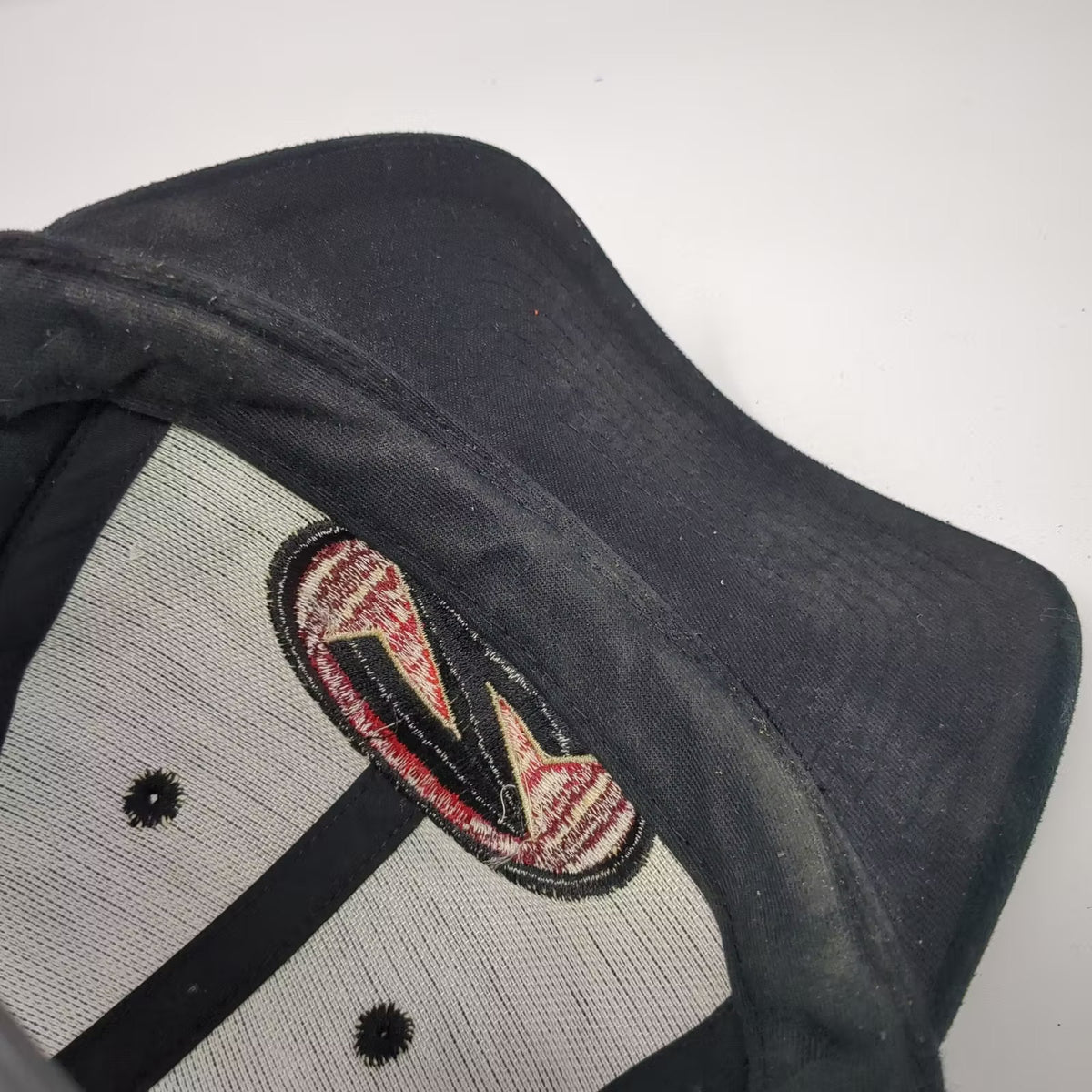 Zamboni Snapback Hat Black One Size Adult Adjustable Embroidered Logo Patch Red