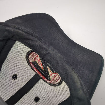 Zamboni Snapback Hat Black One Size Adult Adjustable Embroidered Logo Patch Red