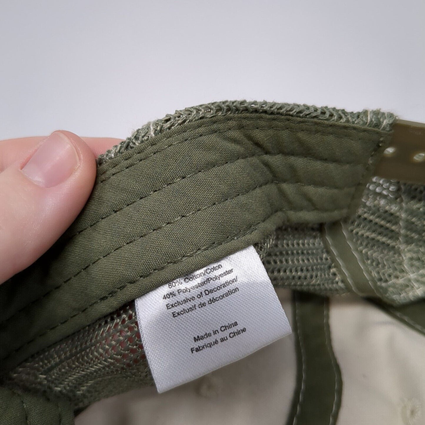 CAT Snapback Trucker Hat Camouflage One Size Adjustable Embroidered Mesh Back