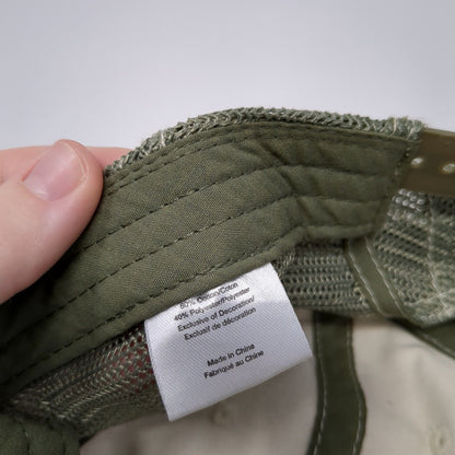 CAT Snapback Trucker Hat Camouflage One Size Adjustable Embroidered Mesh Back