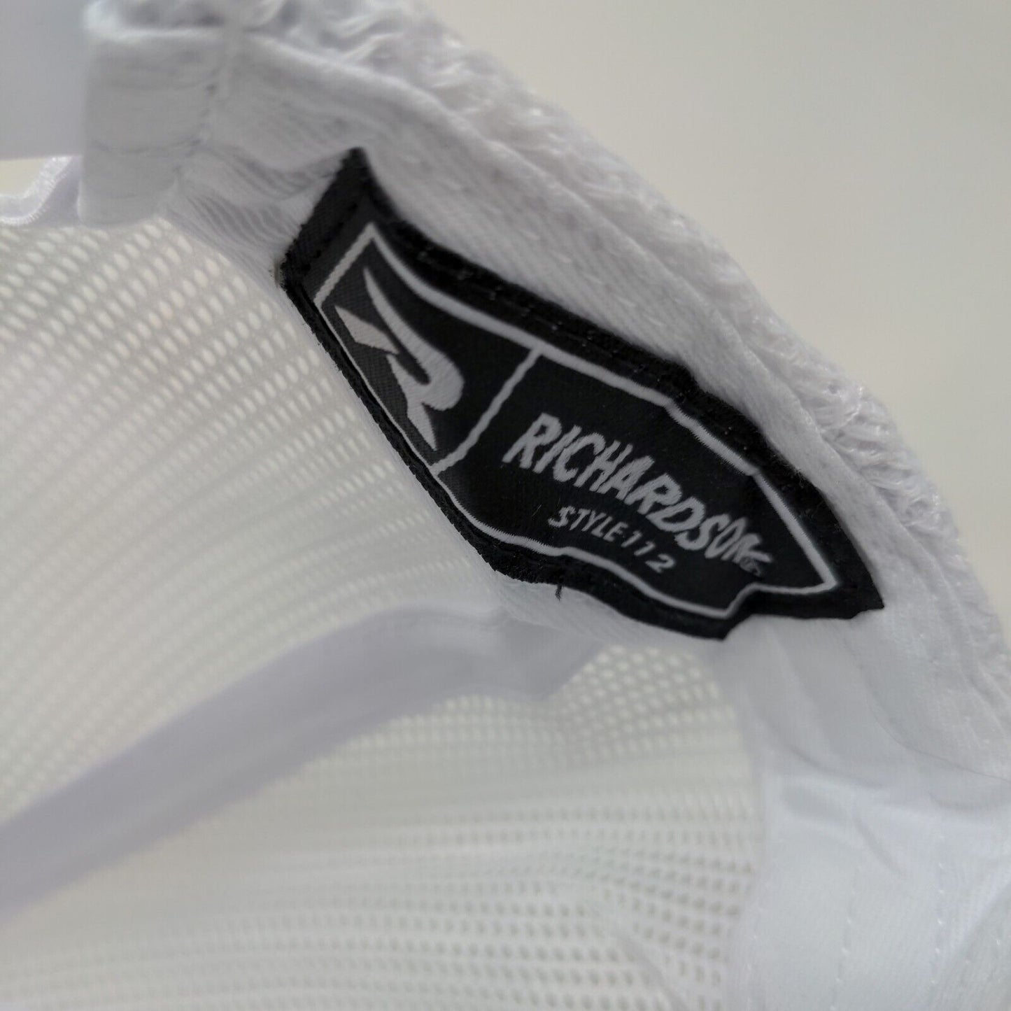 Richardson Men's Snapback Mesh Back Hat Blue White Style 112 DH Griffin Logo