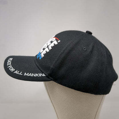 Space Force United States of America Peace For All Strapback Hat Black OSFM