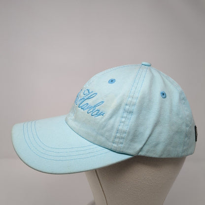 Roche Harbor Slideback Hat Blue One Size Adjustable Embroidered Gear For Sports