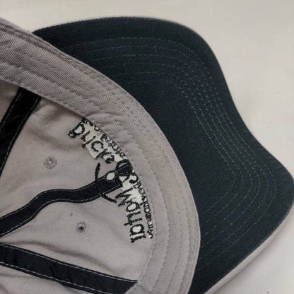 Bricks & Mortar Slideback Hat Gray One Size Embroidered Sportsman