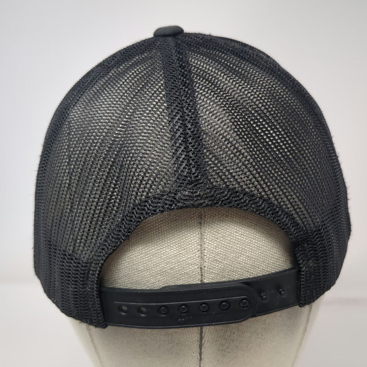 Milwaukee Trucker Hat Black One Size Mesh Back Snapback Gridiron Workwear