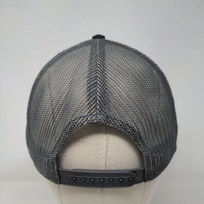 Valley Wide Cooperative Snapback Trucker Hat Black OSFM Mesh Back Otto