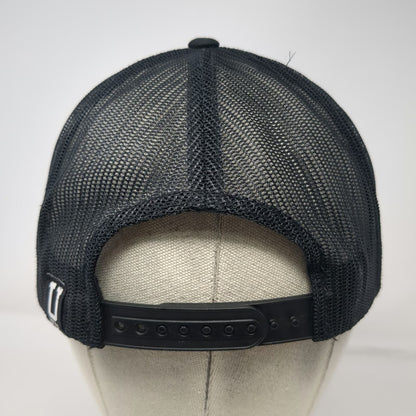 UPTOP Trucker Hat Black One Size Missoula Club Montana Warm Beer Cold Burgers