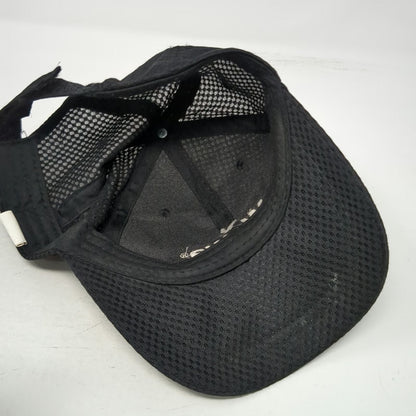 Wawa Logo Polyester Mesh Baseball Cap Black One Size Strapback Breathable Hat