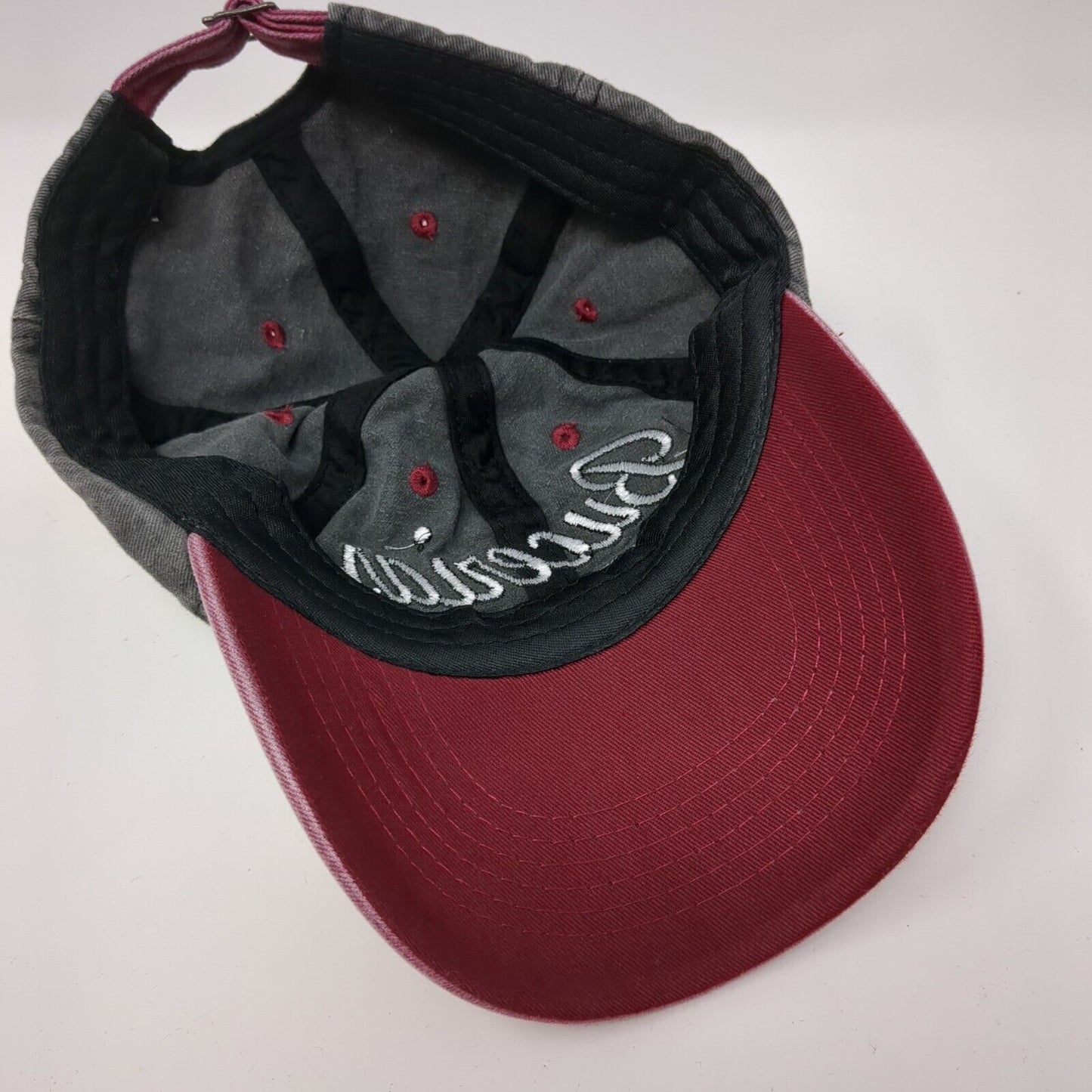 Bucerias Mexico Slideback Hat Multi OSFA Embroidered Colorblock 6 Panel