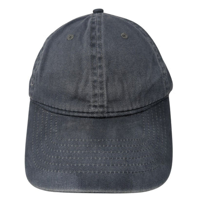 George Slideback Hat Blue One Size Adjustable Solid Outdoor Vent Holes