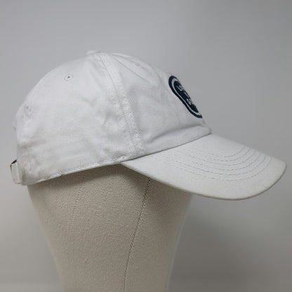 Life is Good Baseball Cap White One Size Slideback Cotton Graphic Patch Hat