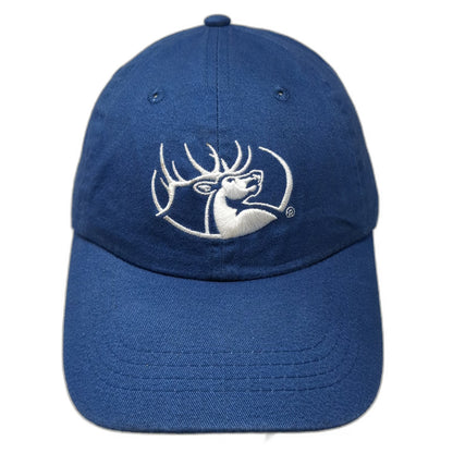 Browning Baseball Cap Blue One Size Volunteer Buckmark Logo Hat Cotton Strapback