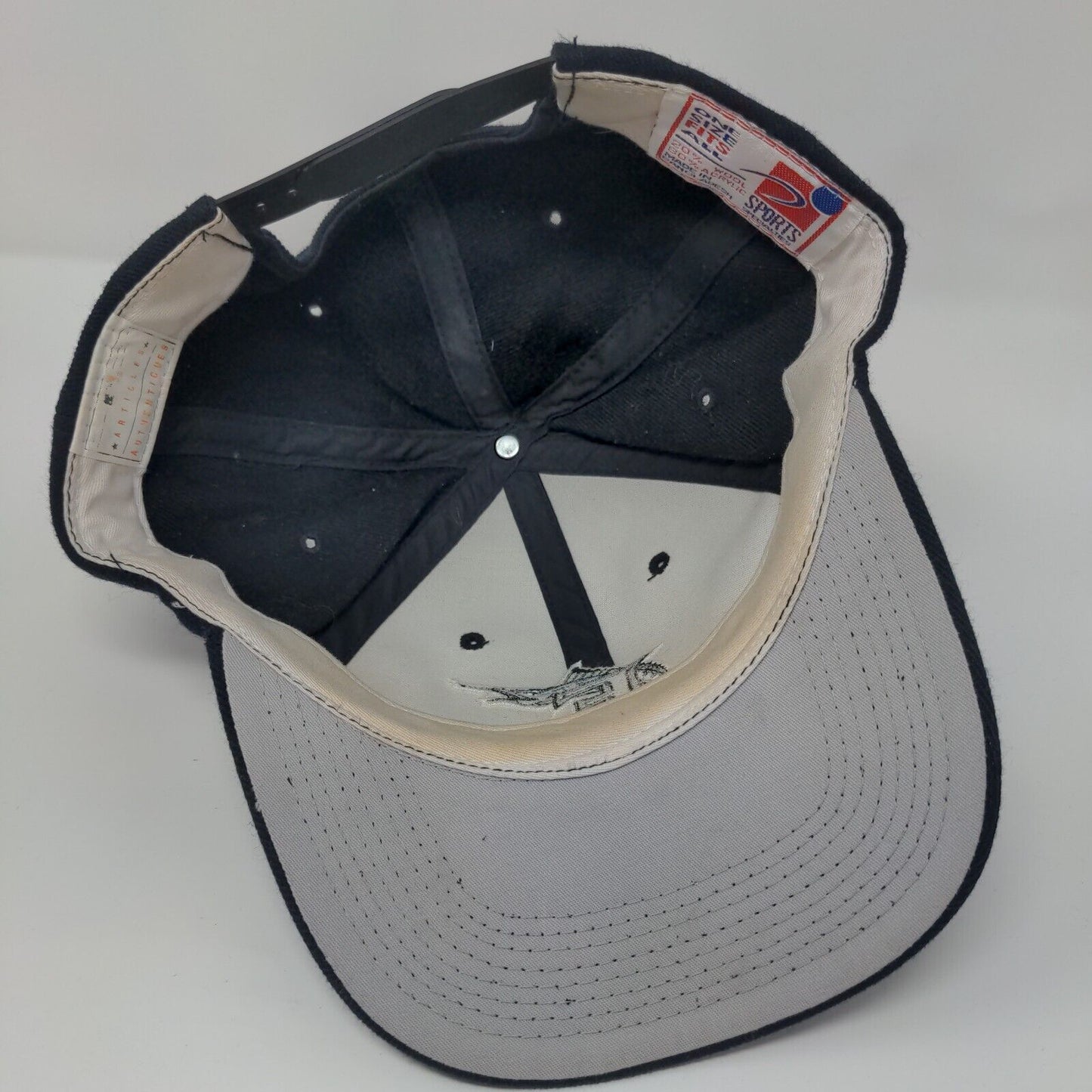 Vintage Florida Marlins Snapback Hat Blue OSFA MLB Sports Specialties Logo