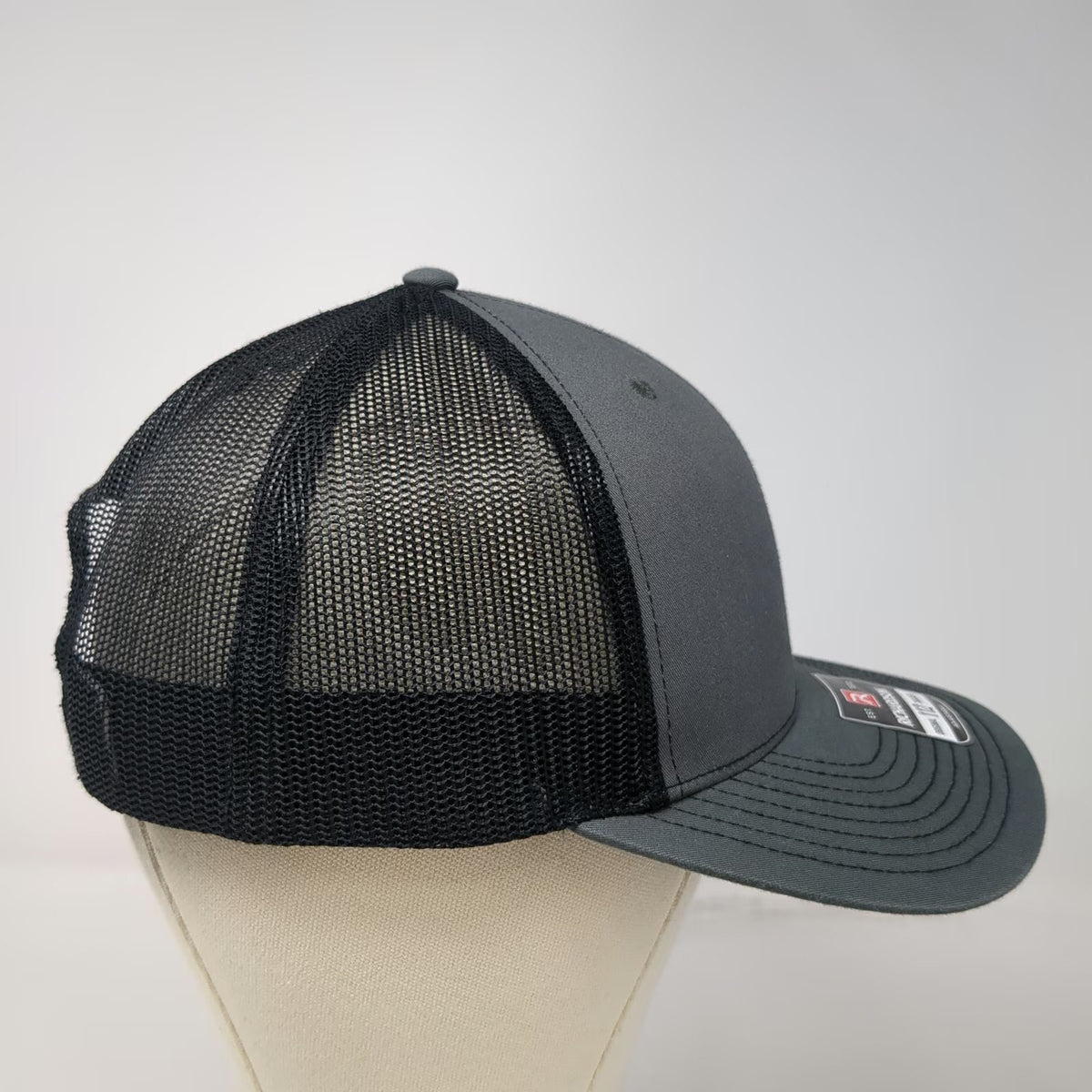 Richardson Trucker Hat Gray One Size 112 Mesh Snapback Schwartz Equipment Repair