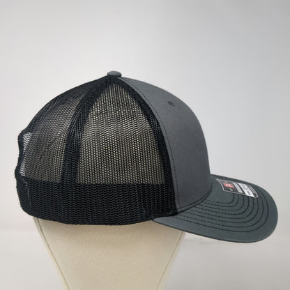 Richardson Trucker Hat Gray One Size 112 Mesh Snapback Schwartz Equipment Repair