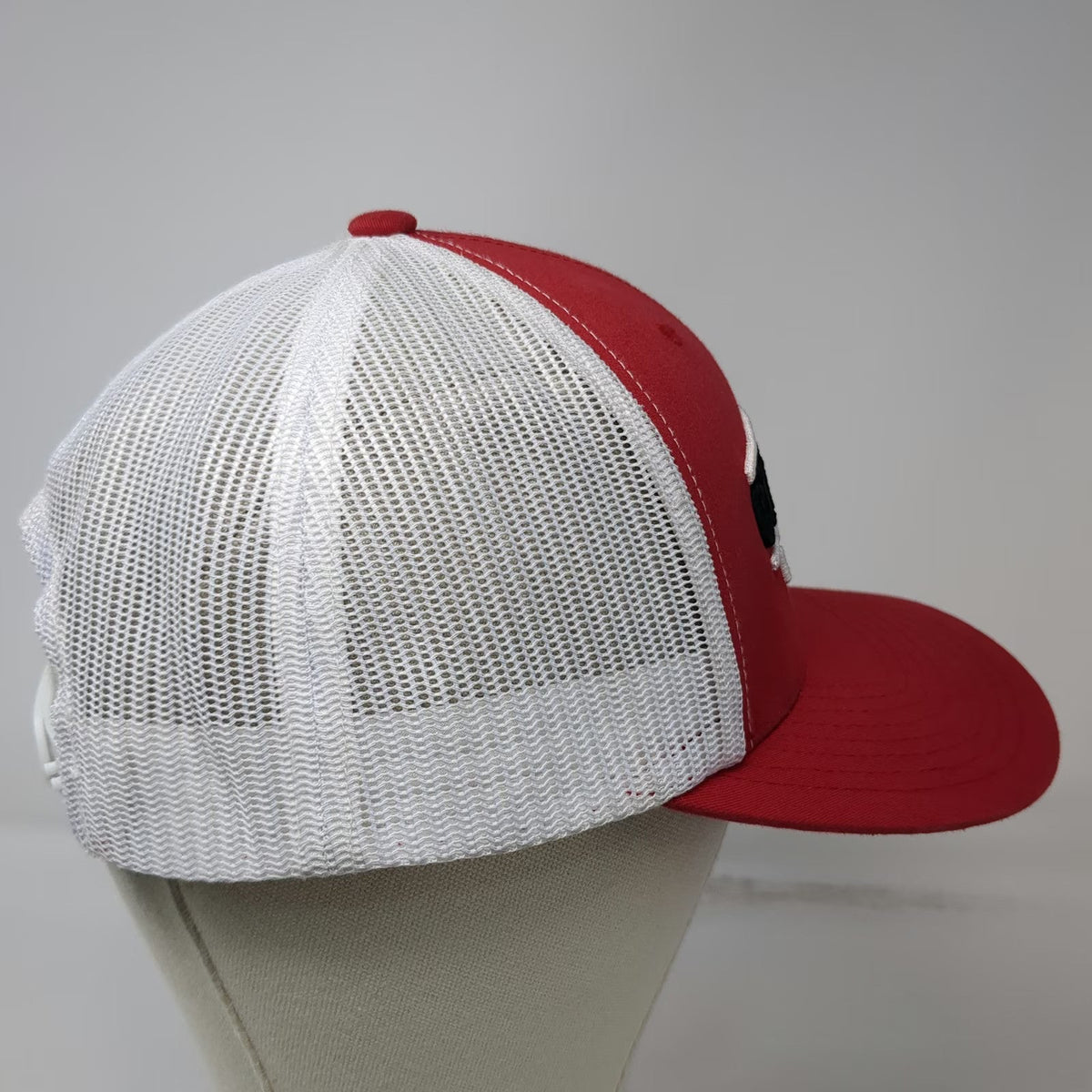 Yupoong Trucker Hat Red One Size Central Coast Brewing Est 1998 Mesh Snapback