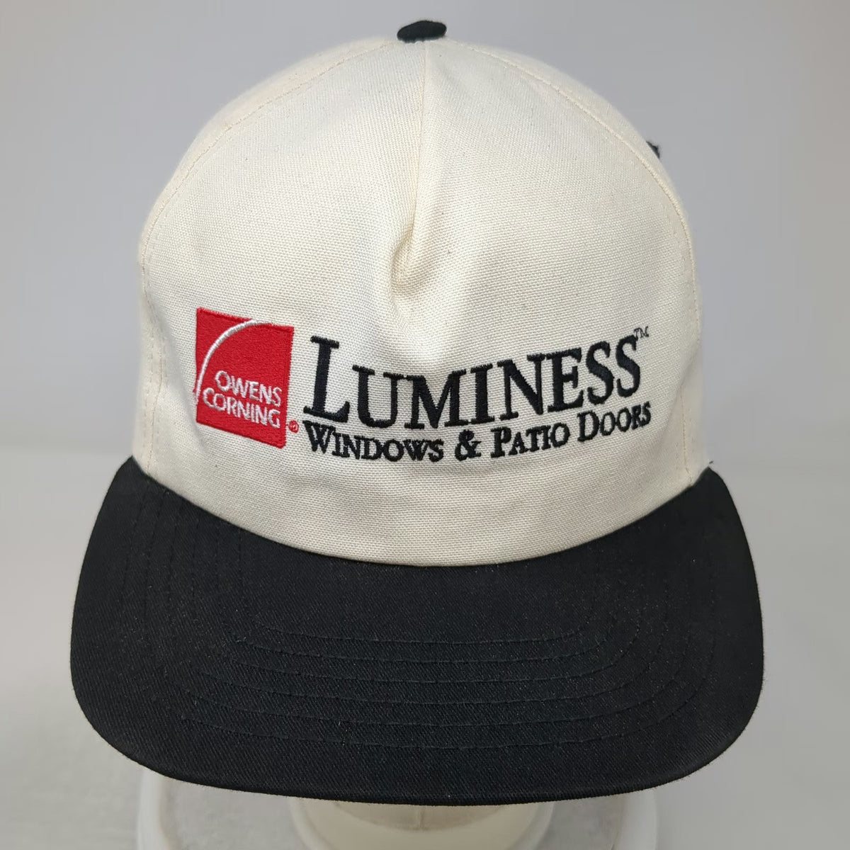 5 Panel Hat White One Size Black Snapback Pink Panther Owens Corning Windows