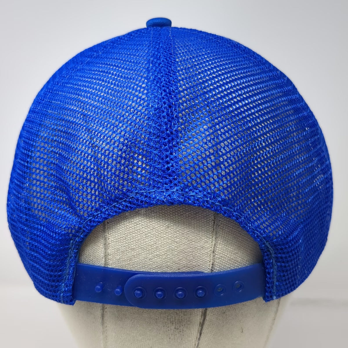 K-Studio Trucker Hat Blue Mesh Snapback Pioneer Wagon Logo Rope Trim Vintage