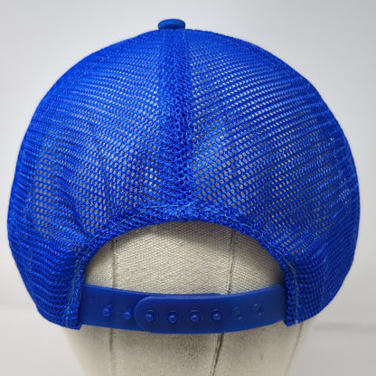 K-Studio Trucker Hat Blue Mesh Snapback Pioneer Wagon Logo Rope Trim Vintage
