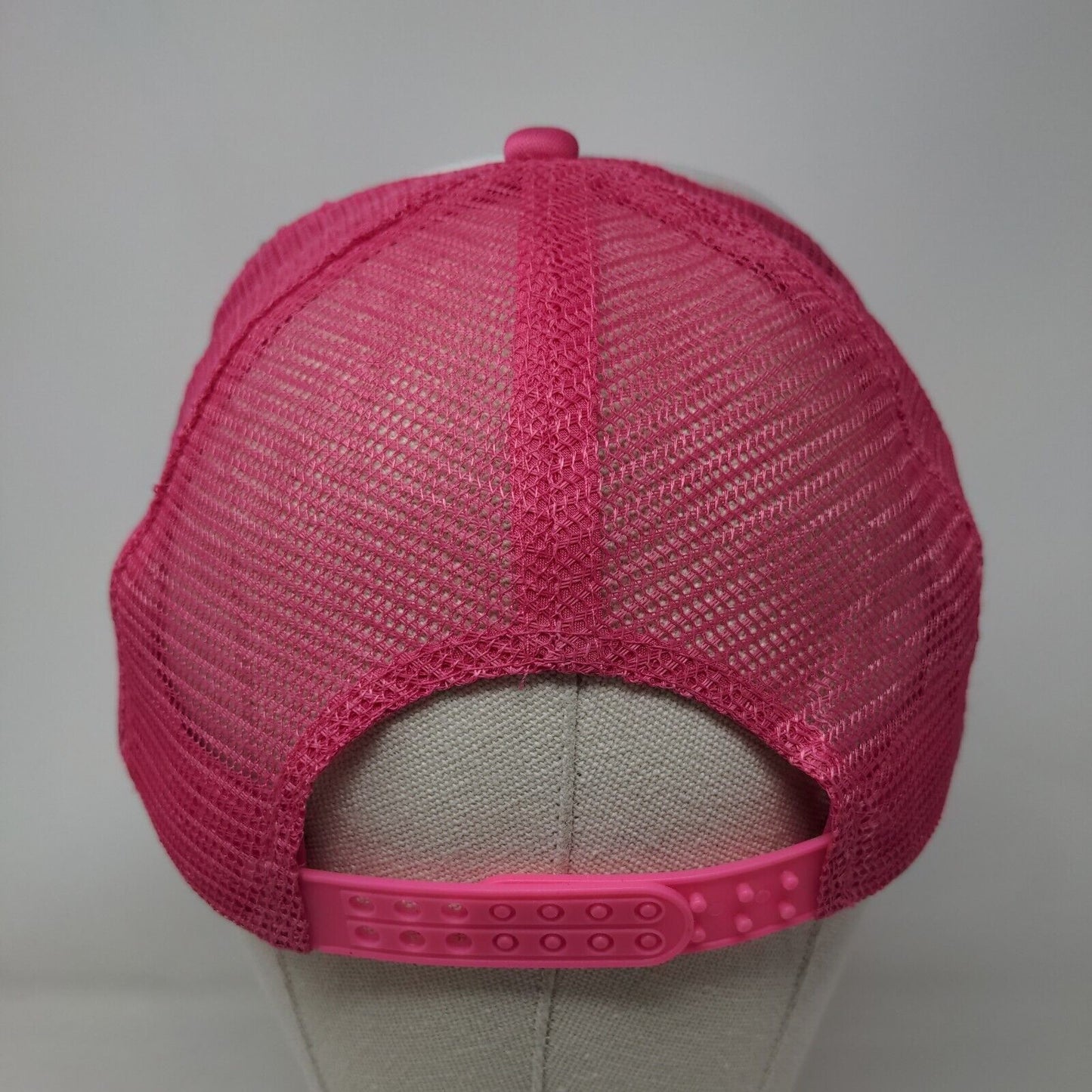 Ellie's Three-Esta Bling Snapback Mesh Back Trucker Hat Multi One Size