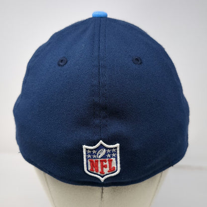 Los Angeles Chargers NFL New Era Blue Cap L 39THIRTY Stretch Fit Two Tone Hat