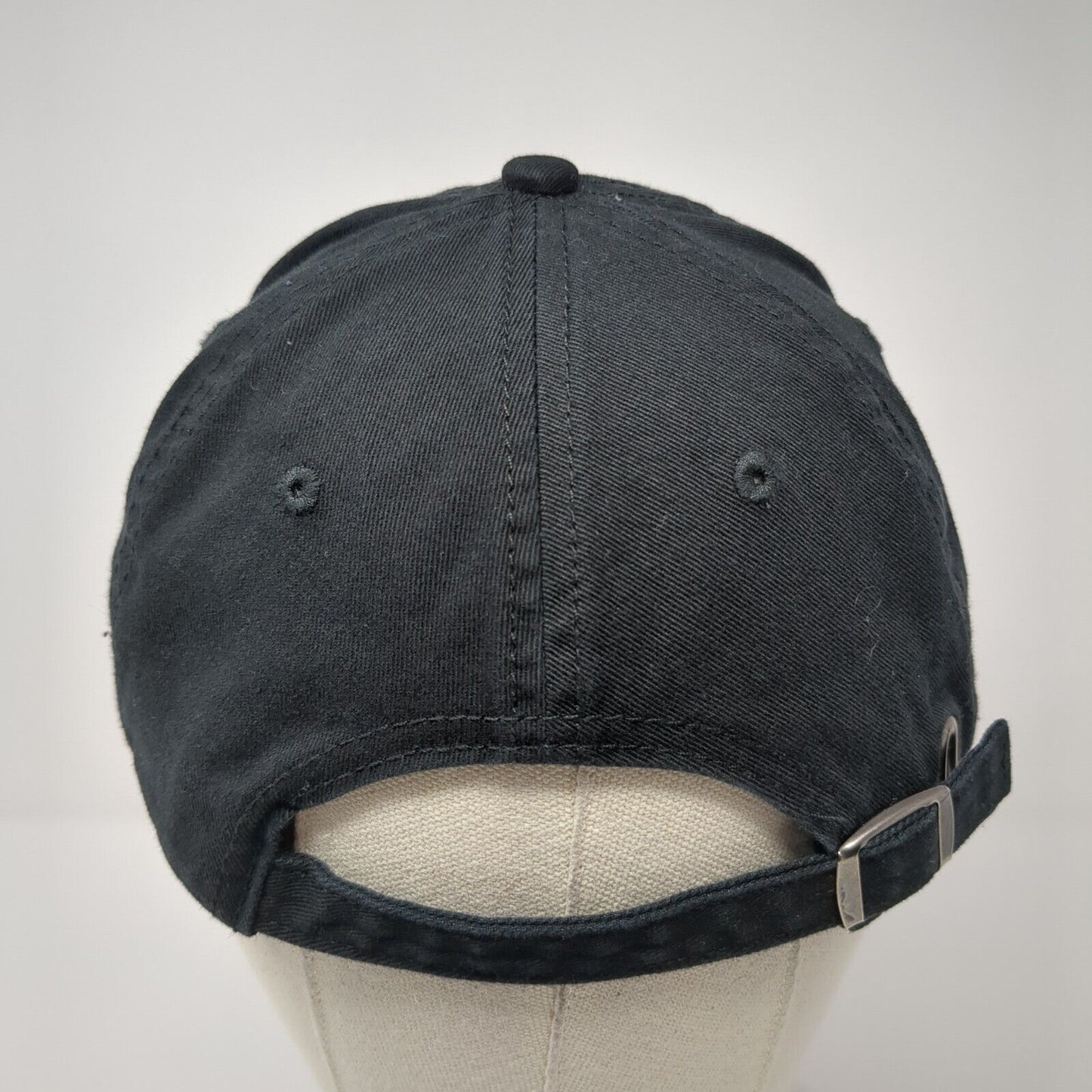 Dad Slideback Baseball Cap Black One Size Adjustable Embroidered Open Road