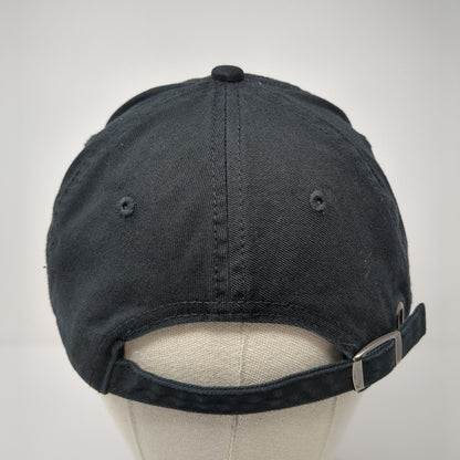 Dad Slideback Baseball Cap Black One Size Adjustable Embroidered Open Road